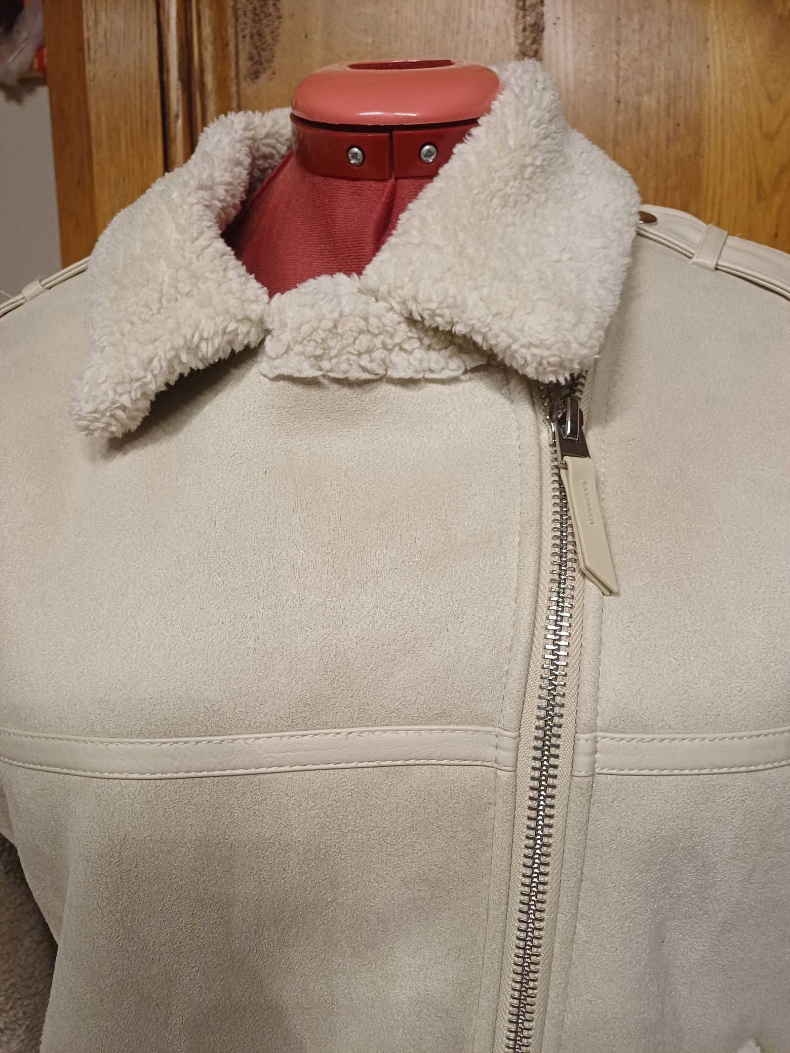 Crèmekleurige blouse maat 38 of M merk Pimkie – photo 2